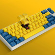 Bàn phím cơ Leopold FC660M PD Sweden White Case 5