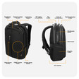 Balo Công Nghệ HYPERPACK Pro With Apple Find My Compatible Location Module 6