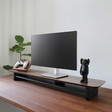 Kệ màn hình Lifted Desk Shelf - Gỗ Sồi Nguyên Khối 2