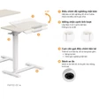 Bàn làm việc nâng hạ di động công thái học Gami DeskLite 6