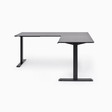 Bàn làm việc nâng hạ chữ L Oakline Motion Corner  3