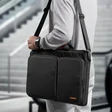 TÚI ĐEO TOMTOC (USA) BRIEFCASE FOR LAPTOP 17 INCH BLACK A42G1D1 3