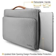 TÚI XÁCH CHỐNG SỐC TOMTOC (USA) BRIEFCASE MACBOOK PRO 14 inch AIR 13 inch 5