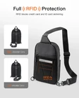 Túi Đeo Chéo inateck X-Row RFID-Blocking Water-Resistant Sling Bag FB01003 5