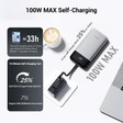 Pin Dự Phòng CUKTECH 25000mAh 120W Tích Hợp Cáp 7