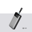 Pin Dự Phòng CUKTECH 25000mAh 120W Tích Hợp Cáp 2