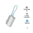 Pin Dự Phòng CUKTECH CP13 5000mAh 33W Kèm Sạc GaN 4