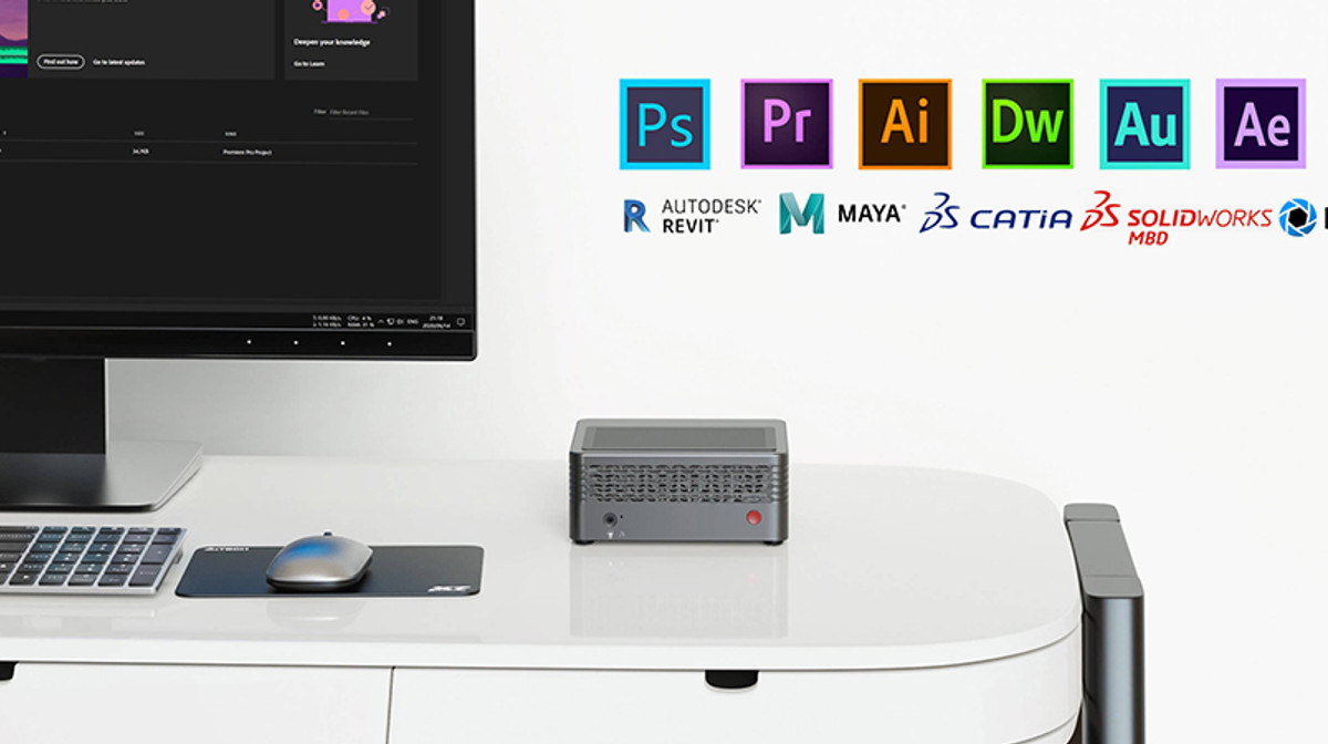 Đây là chiếc mini PC nhỏ nhất thế giới được trang bị card đồ họa rời