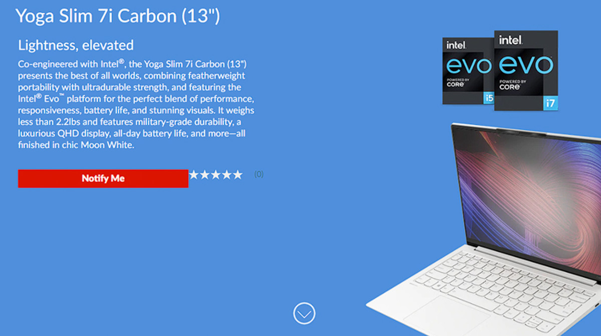 Lenovo Yoga Slim 7i Carbon được ra mắt: Quá đẹp!
