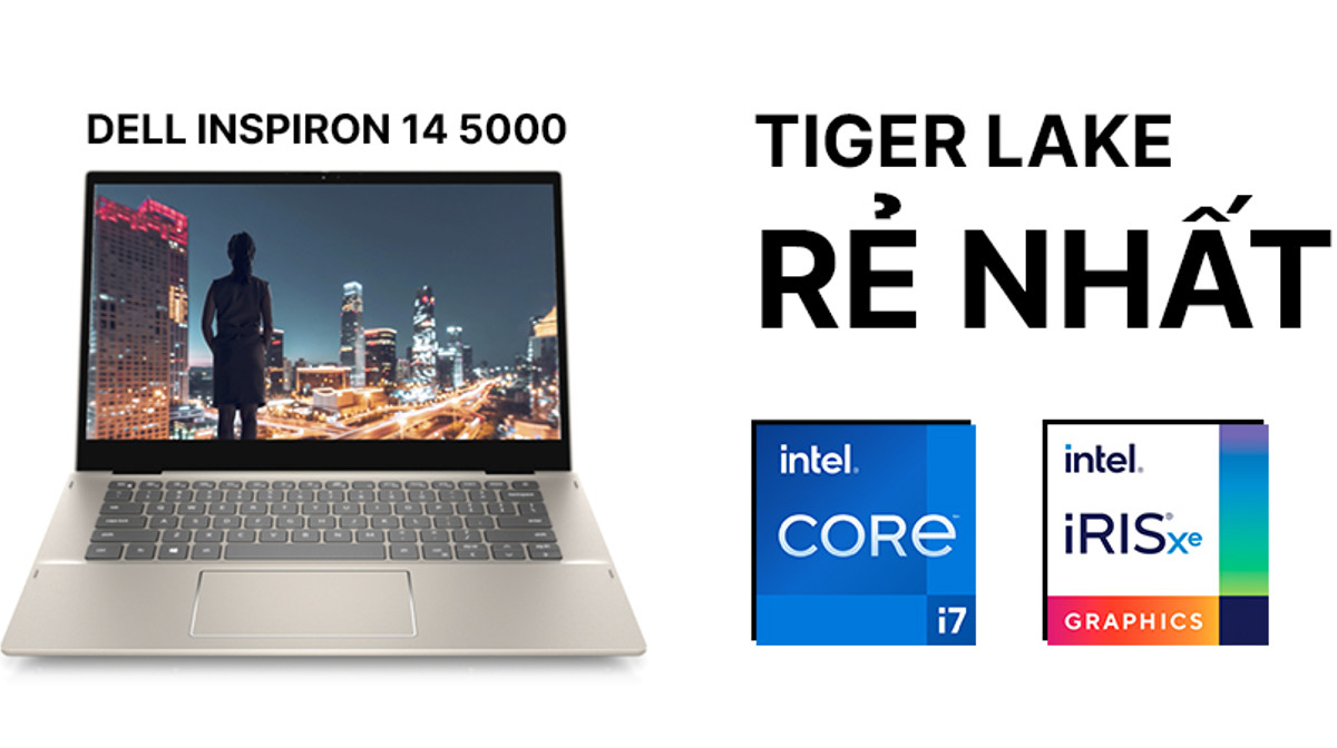 Đây là laptop chạy Tiger Lake rẻ nhất: Dell Inspiron 14 5000