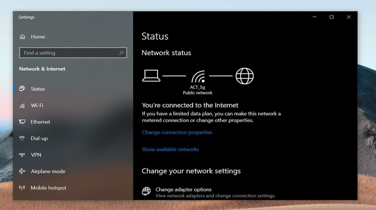 Microsoft đã khắc phục lỗi kết nối Internet trên phiên bản Windows 2004