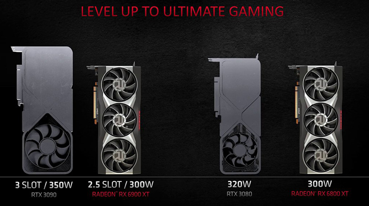 AMD lại chế nhạo NVIDIA về kích thước card đồ họa?