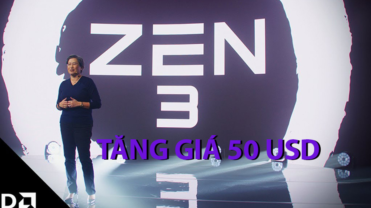 AMD Zen 3 tăng giá 50$, liệu chip AMD có còn rẻ hơn Intel?