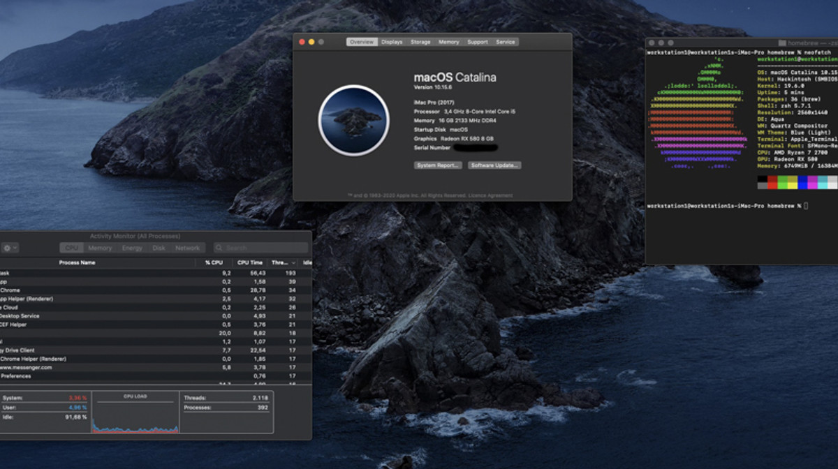 Top 5 laptop sử dụng để Hackintosh năm 2020