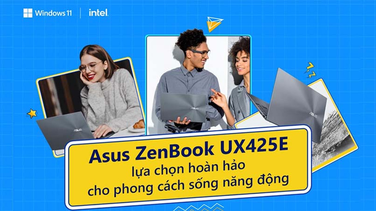 Asus ZenBook UX425EA lựa chọn hot trend cho giới văn phòng