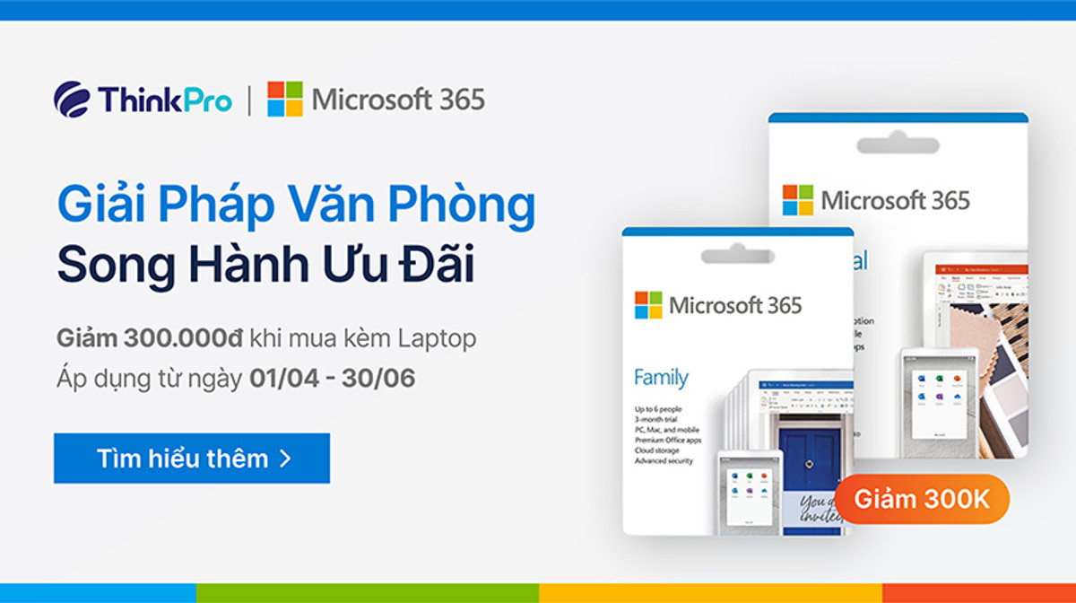 Microsoft Office – Bộ công cụ tiện ích văn phòng bản quyền lớn nhất thế giới đã có mặt tại ThinkPro