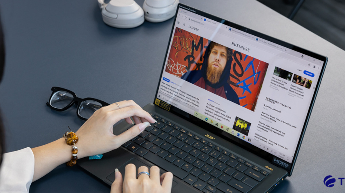 Đánh giá Acer Swift 5: trợ lý mới của những doanh nhân năng động