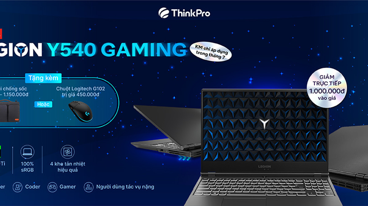 Lenovo Legion Y540: Lựa chọn sáng giá trong phân khúc gaming trung cấp