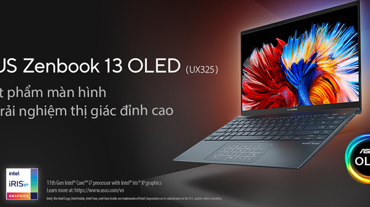 [Back to School 2021] ASUS ZenBook 13 UX325: Giải trí đỉnh, làm việc siêng, nhiều ưu đãi hấp dẫn