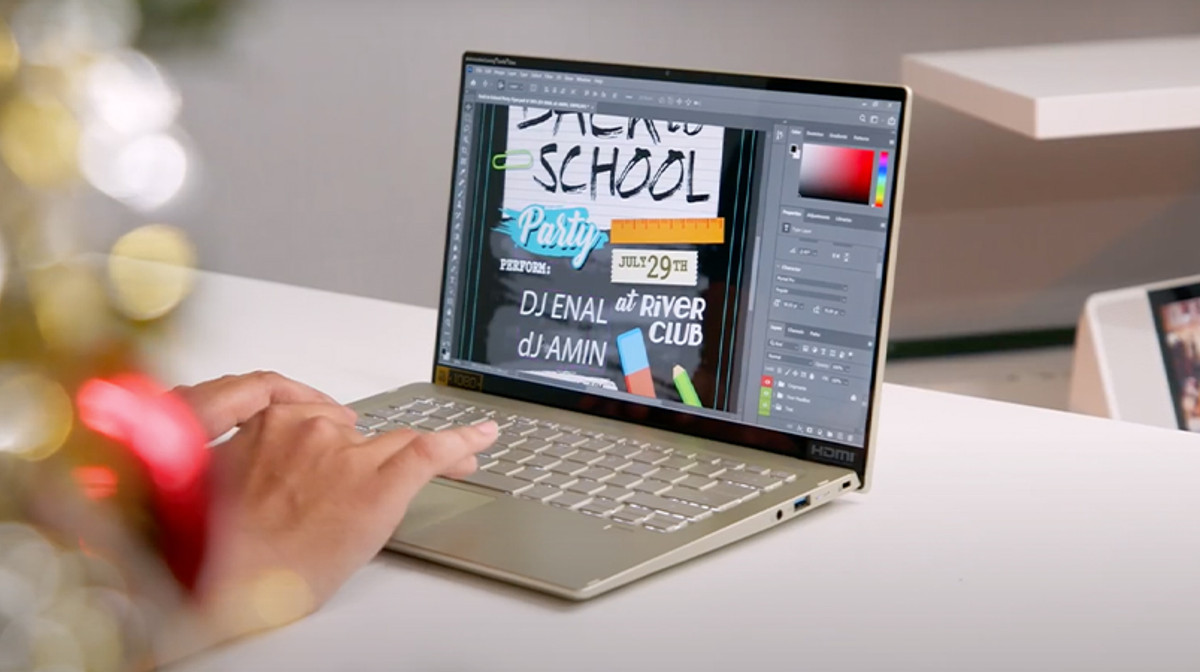 Acer Swift 5 14: Không chỉ dừng lại ở trọng lượng cực nhẹ!