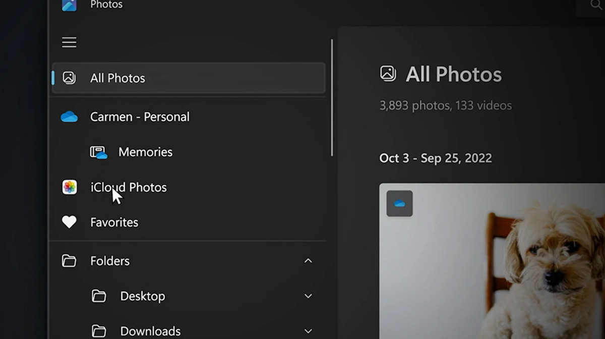 Photos trên Windows 11 sắp tích hợp iCloud, đã trải nghiệm được bằng cập nhật Insider