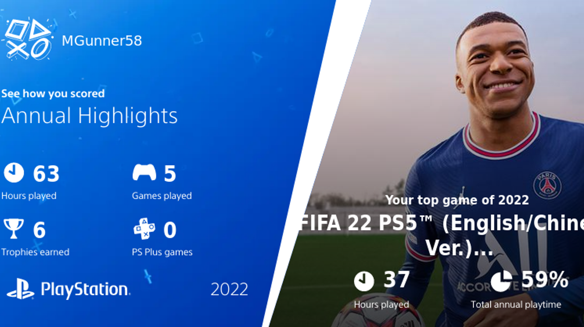 Chỉ mất 30 giây, cùng nhìn lại "hành trình gaming" của bản thân trong năm 2022 ngay thôi nào!