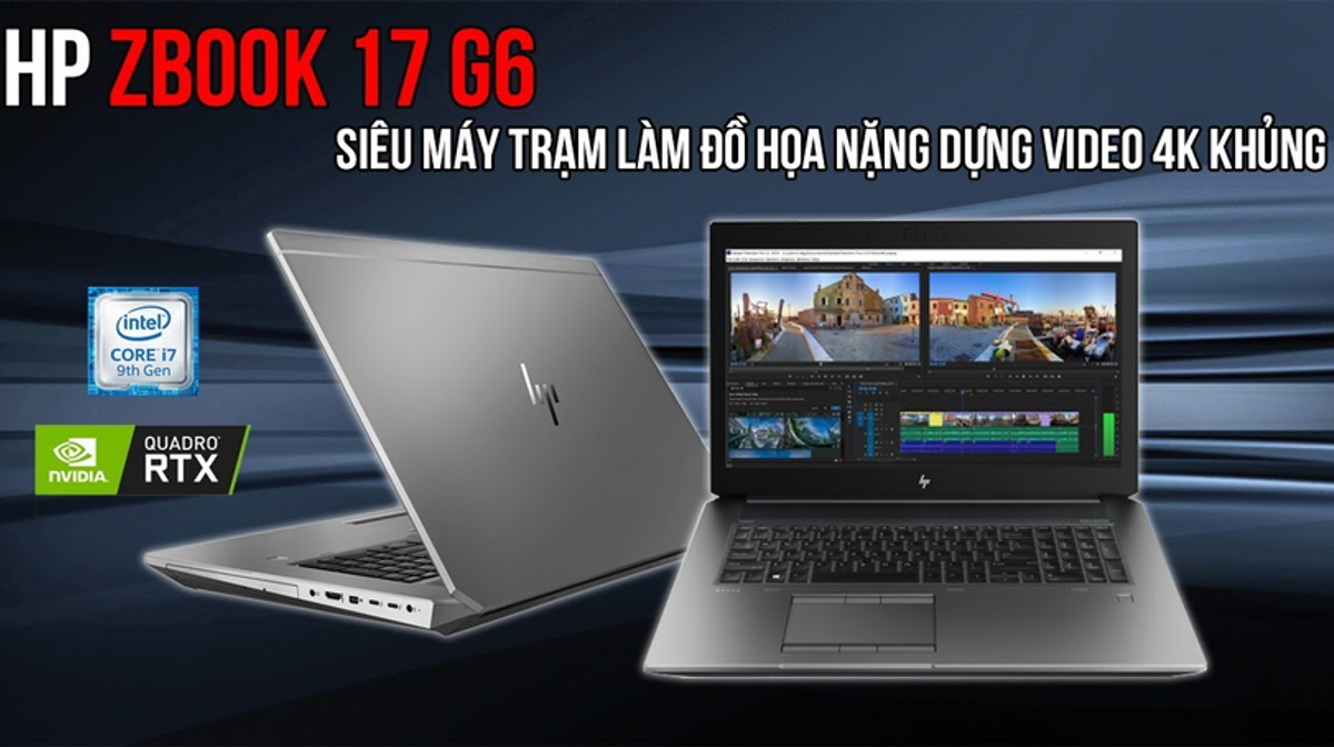HP Zbook 17 G6 cấu hình khủng, kích thước khủng