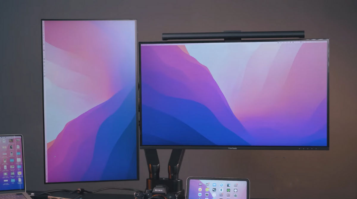 Arm màn hình Epione Liftup Duo (Arm Đôi): Siêu tiện lợi cho góc setup