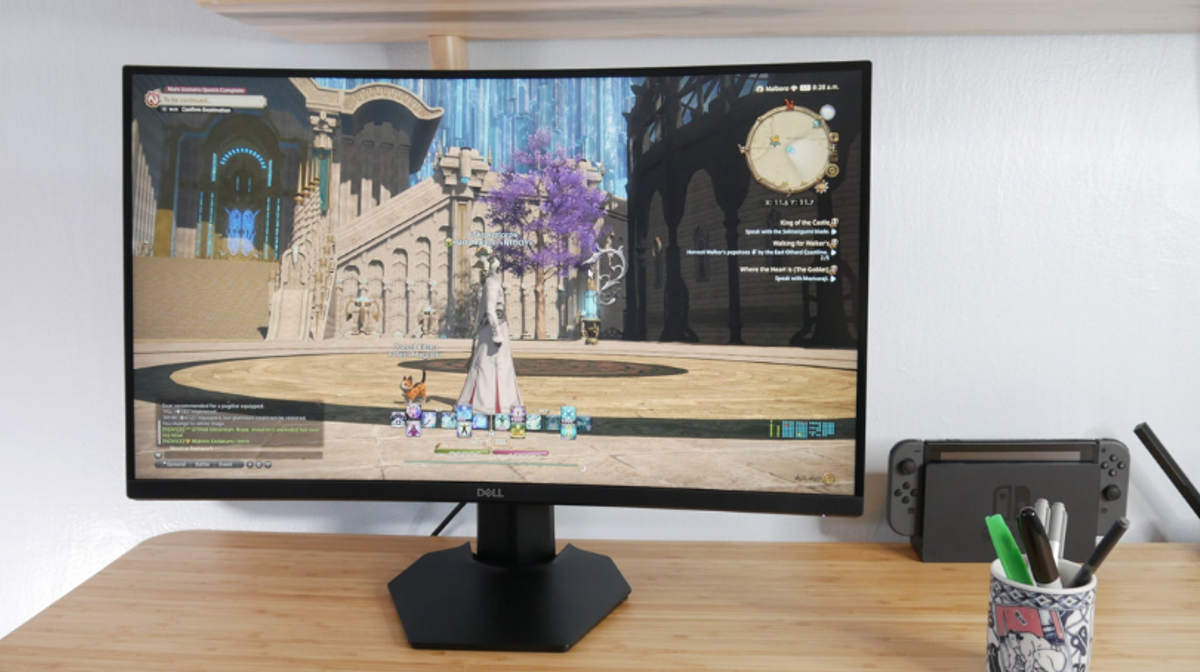 Màn hình Dell Gaming S2721DGF: Thiết kế mạnh mẽ, hiệu suất ấn tượng