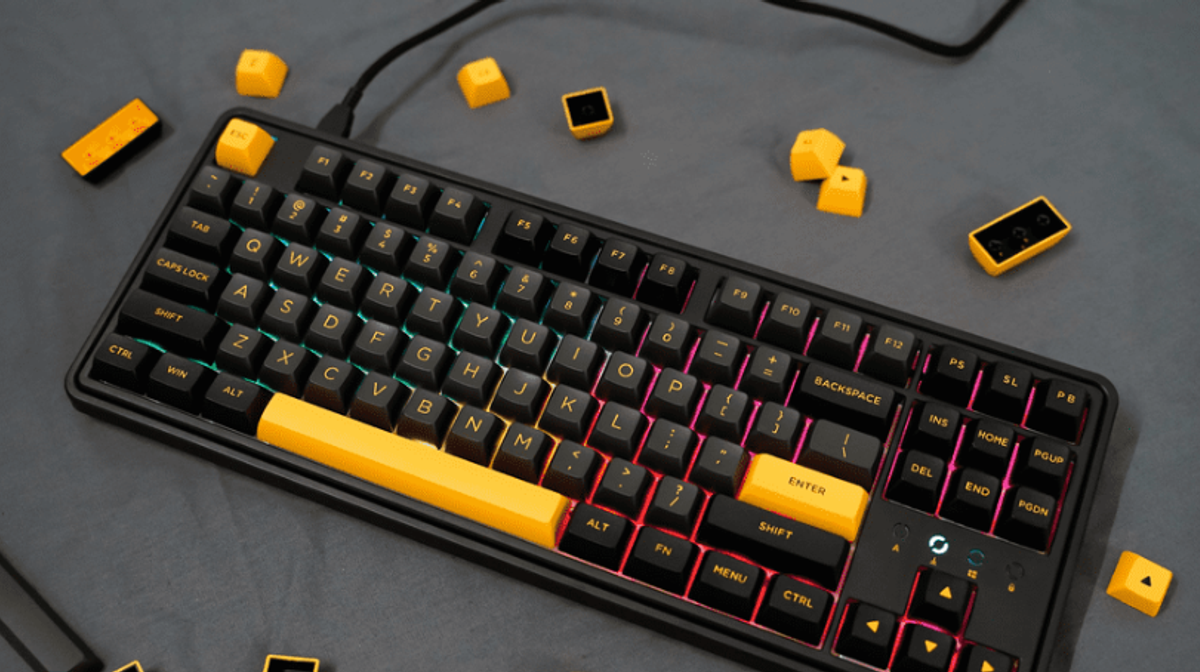 Bàn phím cơ FL Esports CMK87 - Polar Night Black: Thiết kế chuyên nghiệp, tràn ngập công nghệ