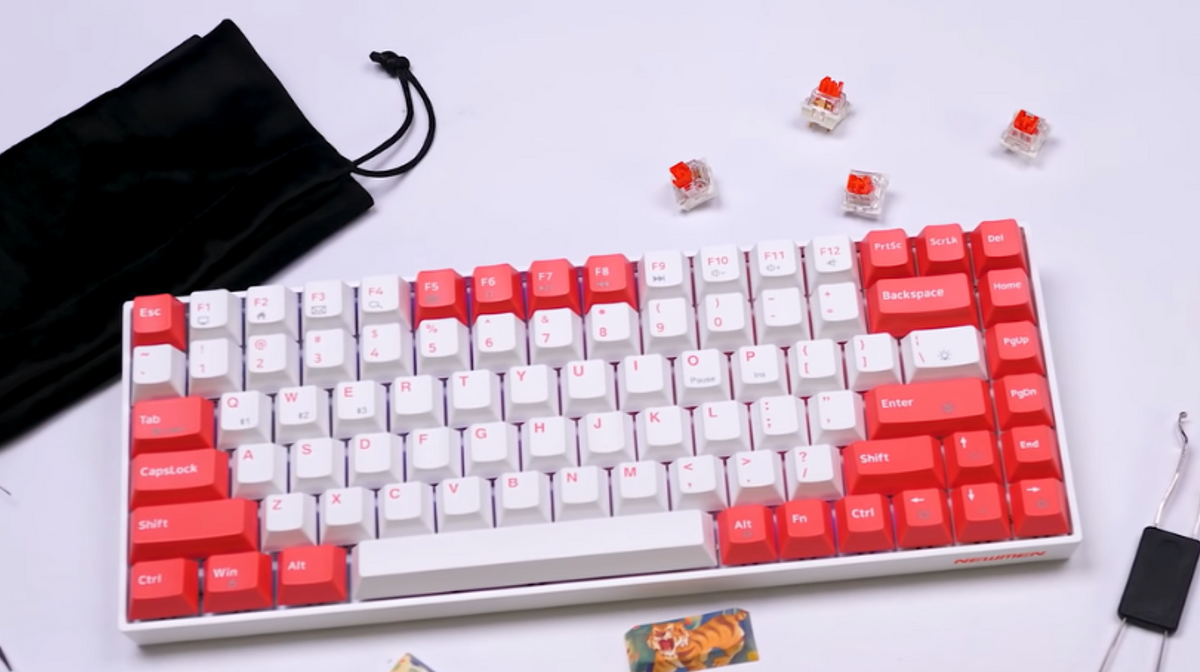 Bàn phím cơ Newmen GM840: Thiết kế nổi bật - ấn tượng, trải nghiệm tuyệt vời