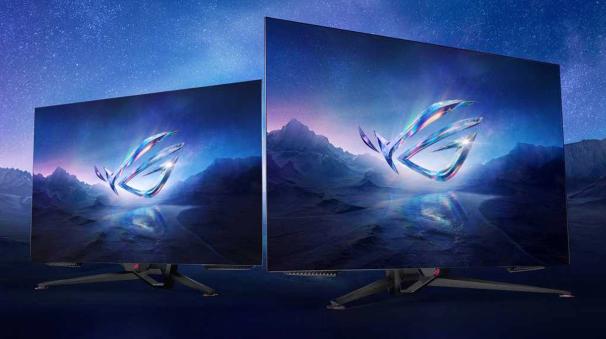 Asus sắp "trình làng" màn hình OLED ROG Swift Big 48 inch, 4K 138Hz