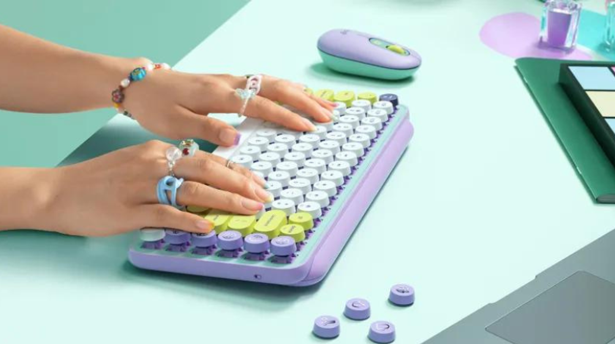 Bàn phím Logitech POP Keys: Thiết kế bắt mắt, trải nghiệm tuyệt vời cho thế hệ “Gen Z”