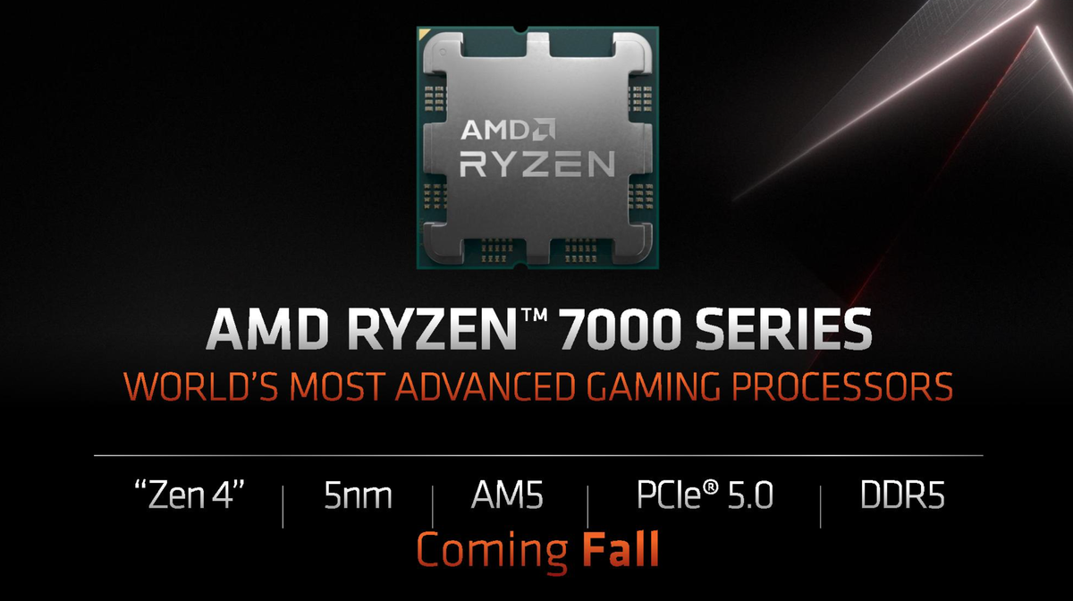 Lộ tin CPU AMD Ryzen 7000 series sẽ trình làng vào giữa tháng 9