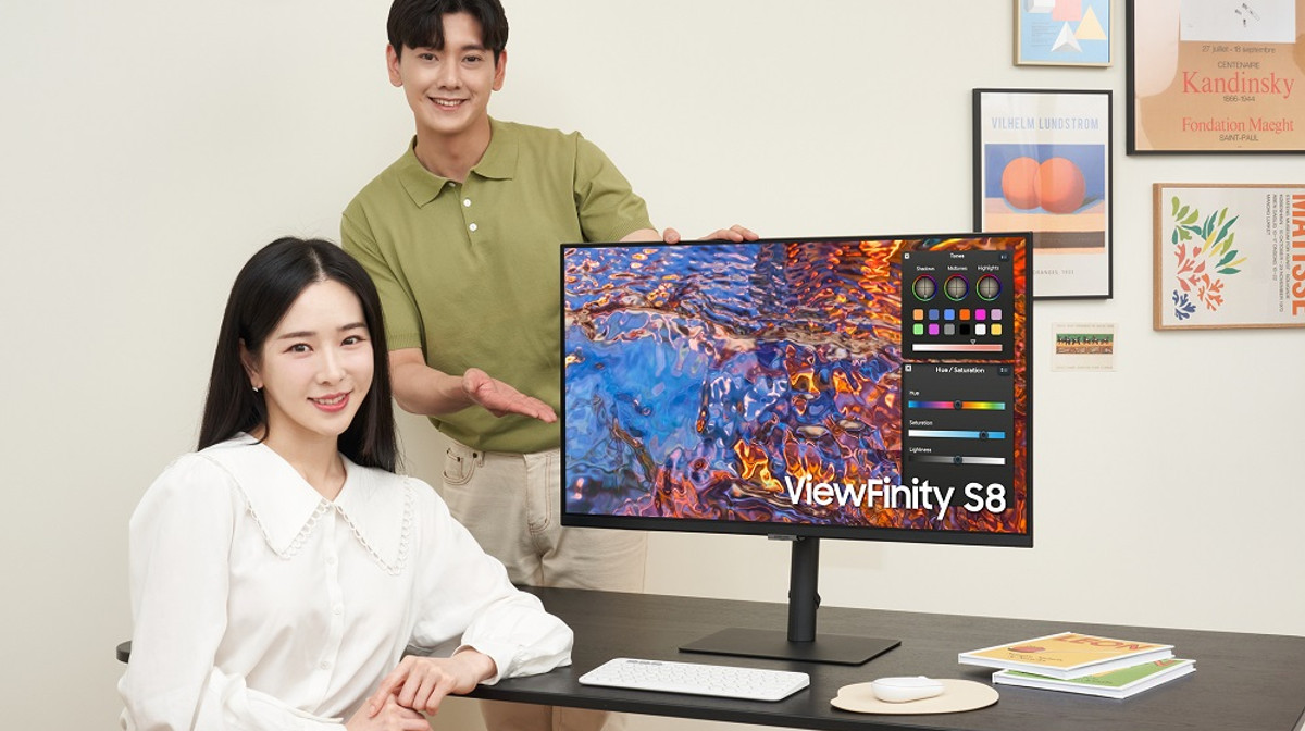 Samsung ra mắt ViewFinity S8: Màn hình 4K dành cho người dùng chuyên nghiệp