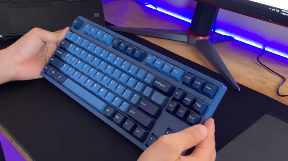 Bàn phím cơ AKKO 3087 v2 DS Ocean Star: Đơn giản nhưng đẹp mắt