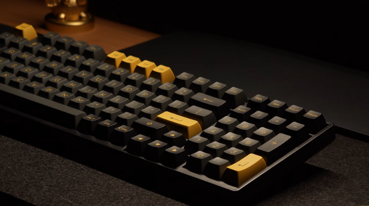 Bàn phím cơ AKKO 3098B Multi-modes Black Gold: Trải nghiệm độc đáo
