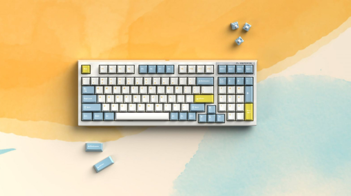 Bàn phím cơ FL-Esports FL980CPM Sea Salt: Nổi bật, đa dạng tính năng