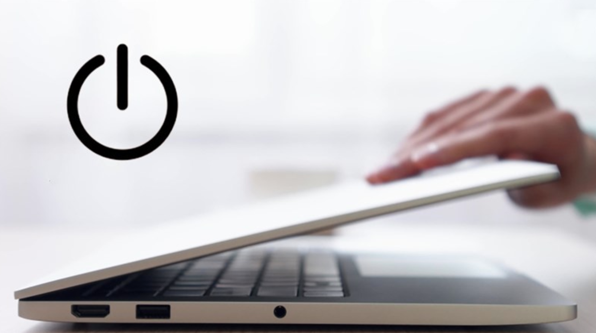 Mách bạn cách gập laptop mà không bị tắt máy