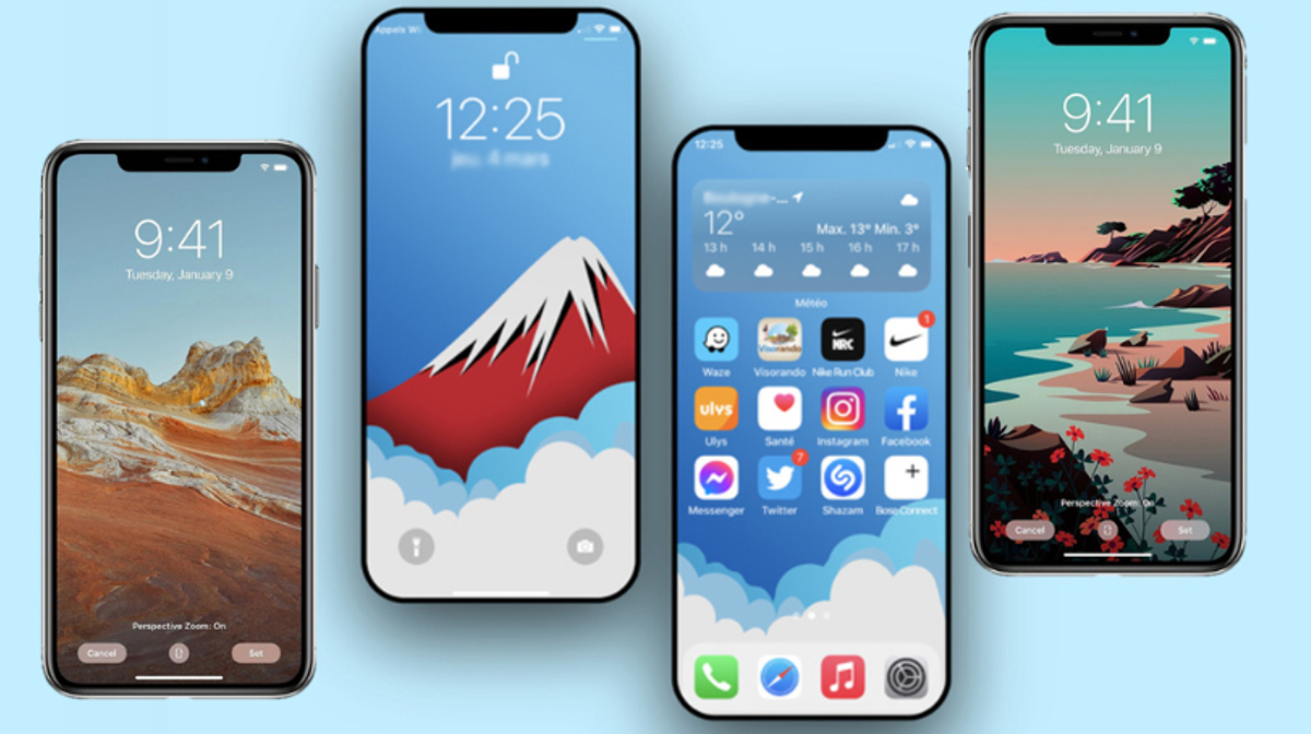 Hình nền điện thoại tự động thay đổi, iPhone của bạn đã làm được chưa?