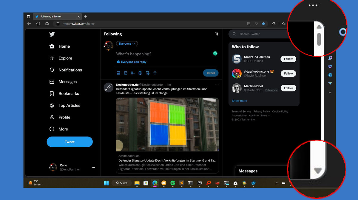 Microsoft Edge chuẩn bị có thêm các khu vực mới được bo tròn