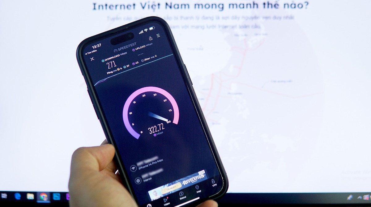 Bất chấp đứt cáp. Internet Việt Nam vẫn tăng hạng thế giới về tốc độ