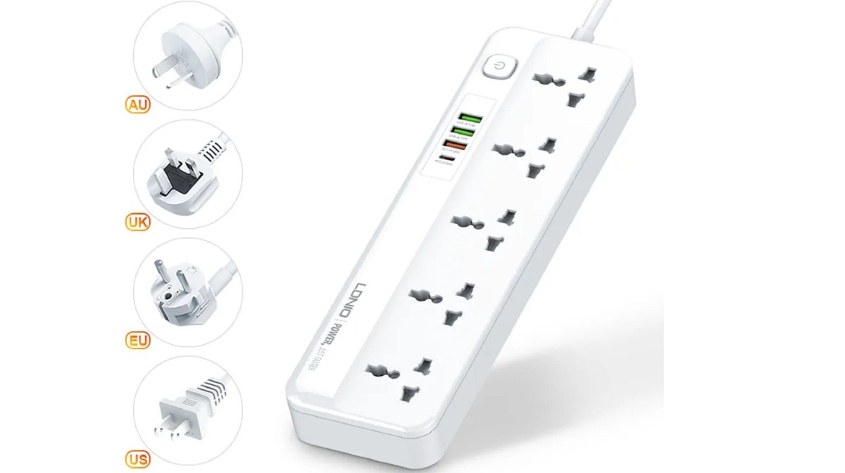 Ổ cắm điện đa năng LDNIO (SC5415): Tiện ích dồi dào, giá vừa hầu bao
