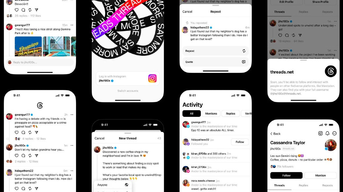 "Kẻ hủy diệt Twitter" Threads cán mốc 100 triệu người dùng, Apple cũng đã tới chơi