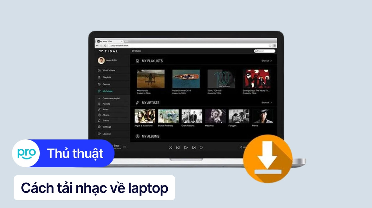 Cách tải nhạc về laptop Windows, MacBook đơn giản, nhanh chóng