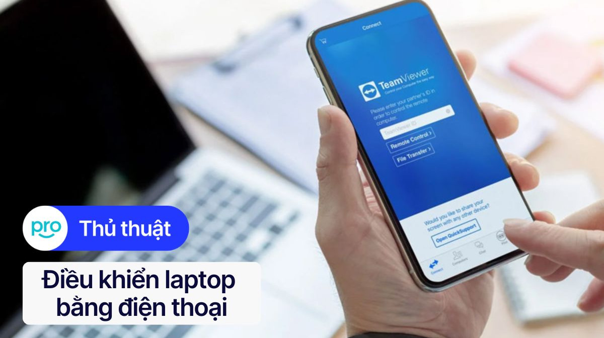 Điều khiển laptop bằng Điện Thoại 2025: Hướng dẫn & Phần mềm