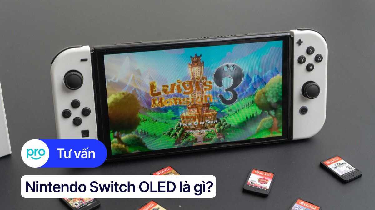 Nintendo Switch OLED là gì? Có gì đáng mua ngay lúc này?