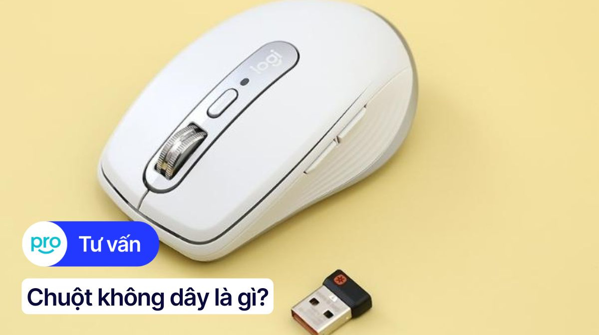 Chuột không dây là gì? Các lợi ích khi sử dụng chuột không dây