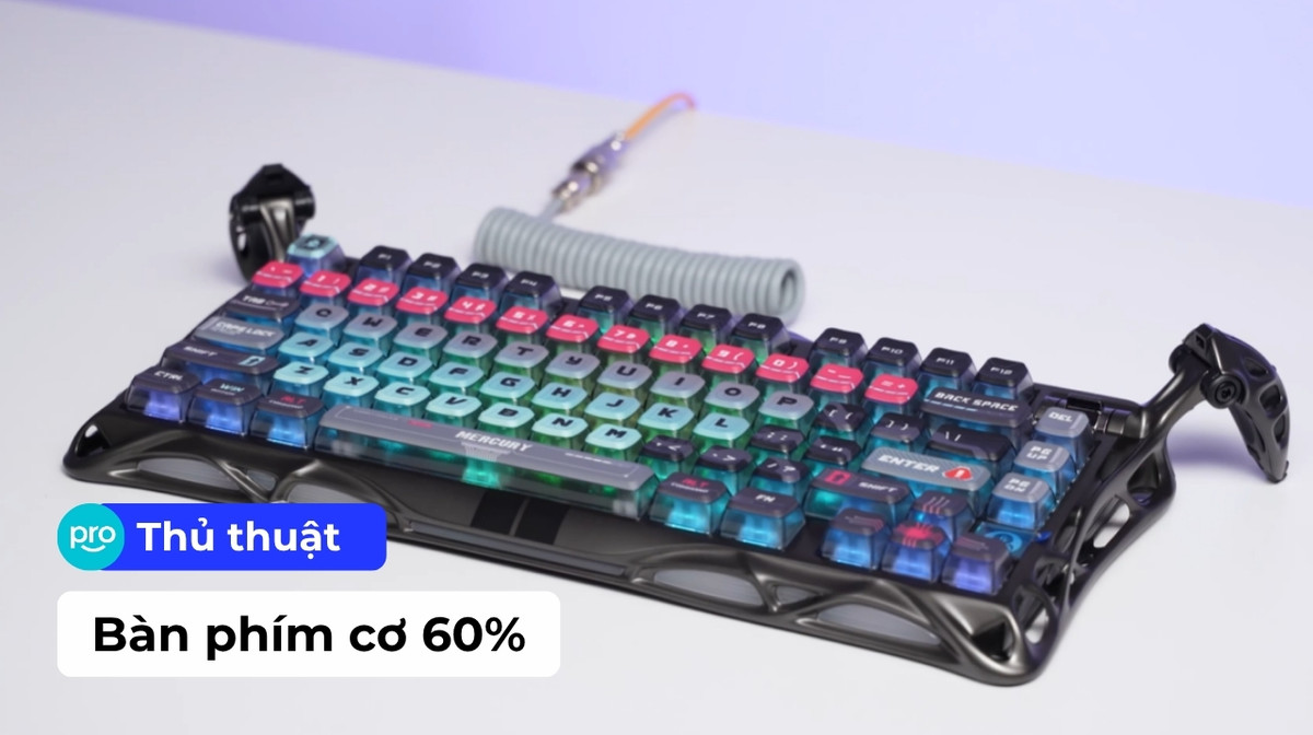 Bàn phím cơ 60% là gì? Ưu nhược điểm cần biết