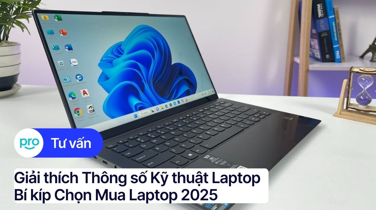 Giải thích thông số kỹ thuật laptop: Bí kíp chọn mua laptop 2025